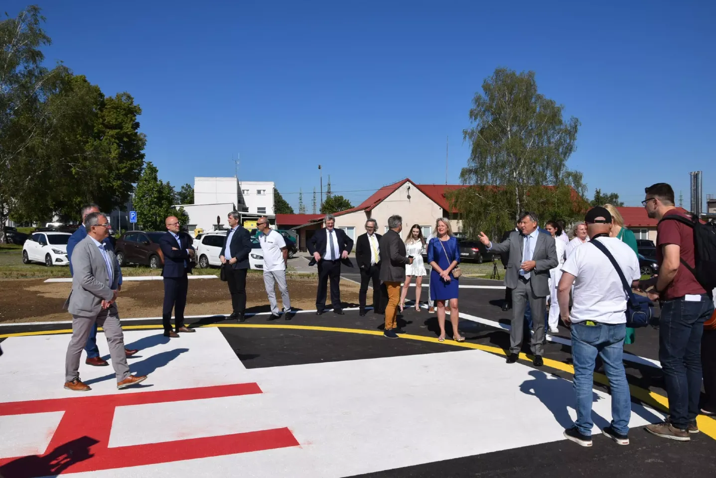 Benešovská nemocnice otevřela heliport, centrální vstupní pavilon a zcela nové chirurgické oddělení